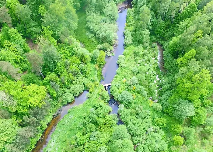 Mana Village - Jacuzzi & Sauna Lantgård Barłomino